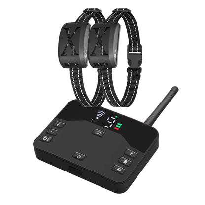 Transform Your Dog's Behavior with Our Advanced Anti-Bark Training Collar - Wireless Electric Fence with Custom Vibration & Shock Options