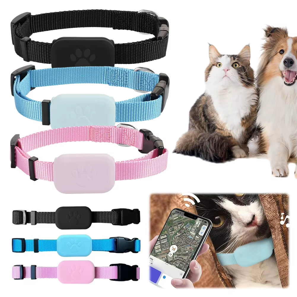 Stay Connected with Your Pet: Ultimate Smart GPS Tracker & Adjustable Collar for Dogs and Cats - Compatible with iOS/Android