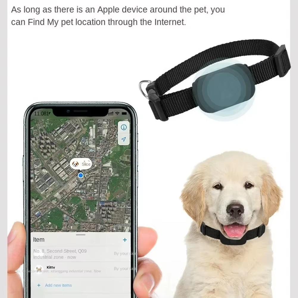 Stay Connected with Your Pet: Ultimate Smart GPS Tracker & Adjustable Collar for Dogs and Cats - Compatible with iOS/Android