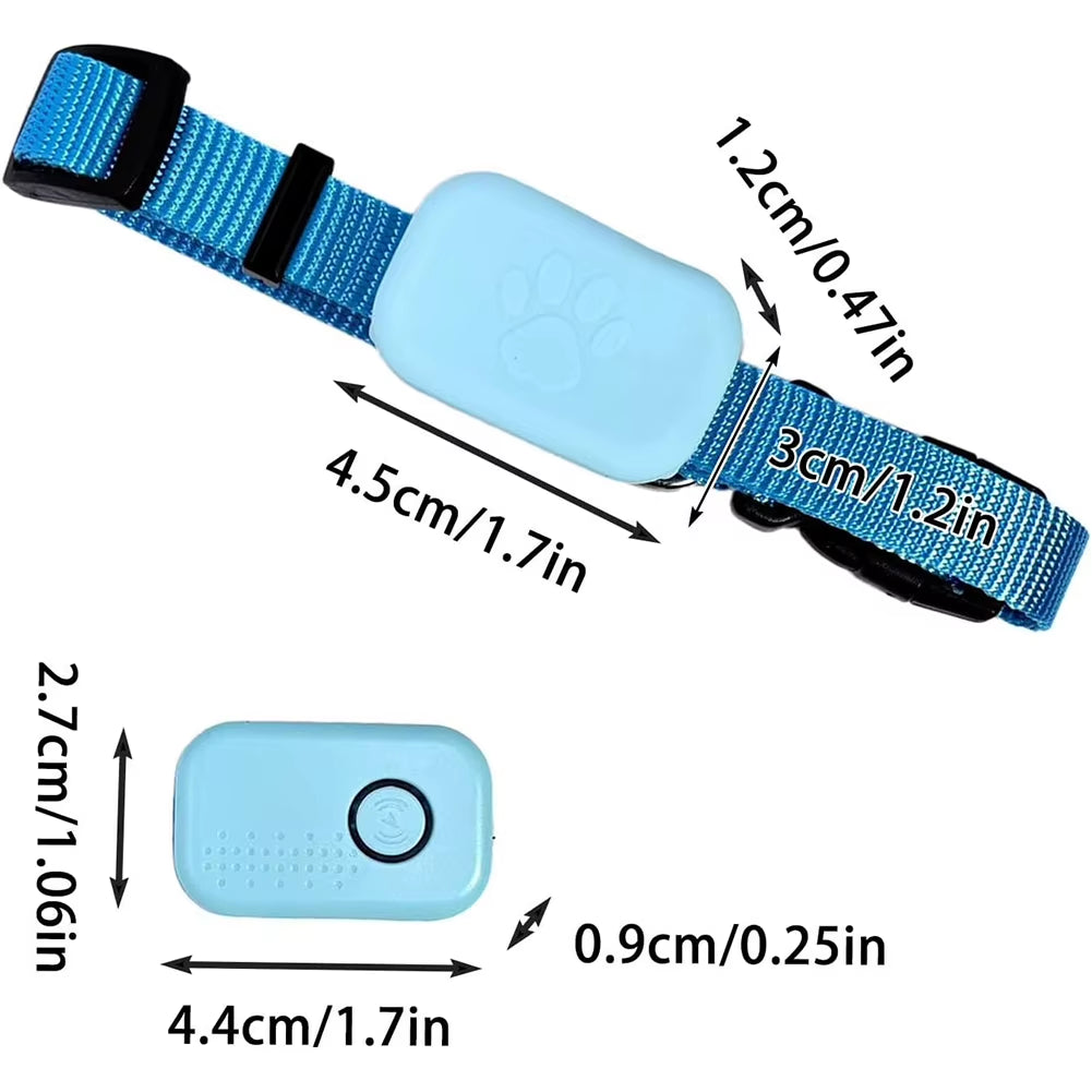 Stay Connected with Your Pet: Ultimate Smart GPS Tracker & Adjustable Collar for Dogs and Cats - Compatible with iOS/Android