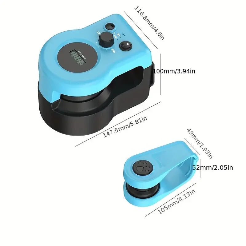 Interactive USB Rechargeable Cat and Dog Chase Toy - Fun, Durable Automatic Bait for Exercise and Training