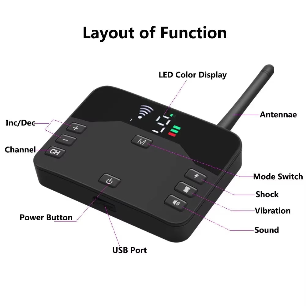 Transform Your Dog's Behavior with Our Advanced Anti-Bark Training Collar - Wireless Electric Fence with Custom Vibration & Shock Options